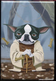 Boston Terrier magnet, boston terrier gift, star wars gift, boston terrier lover