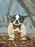 boston terrier gift, Canvas Boston Terrier, boston terrier wall art, boston terrier art decor, dog art, wall art