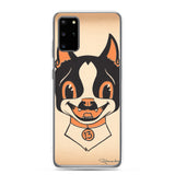 Boston terrier Halloween Samsung Case