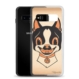 Boston terrier Halloween Samsung Case