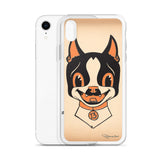 Halloween boston terrier iPhone Case