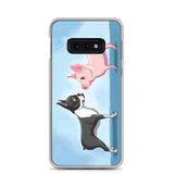 Boston terrier and Pig Samsung Case