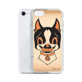 Halloween boston terrier iPhone Case