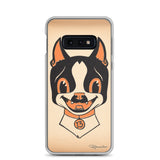 Boston terrier Halloween Samsung Case