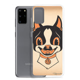 Boston terrier Halloween Samsung Case