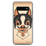 Boston terrier Halloween Samsung Case