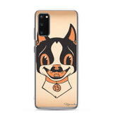 Boston terrier Halloween Samsung Case