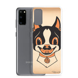 Boston terrier Halloween Samsung Case