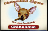 Chihuahua Brand Cigar Label cute dog art magnet, Chihuahua gift, kitchen fridge magnet, Chihuahua art