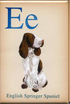English Springer Spaniel gift, Dogs A-Z, English Springer Spaniel art, fridge magnet