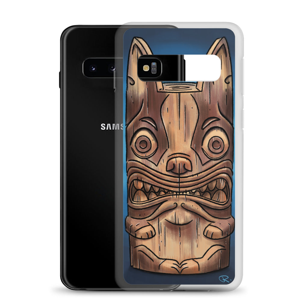 Boston terrier B-Tiki Samsung Case – Rubenacker Studios