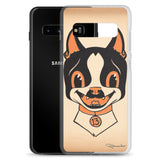 Boston terrier Halloween Samsung Case