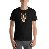 Boston terrier Halloween Short-Sleeve Unisex T-Shirt